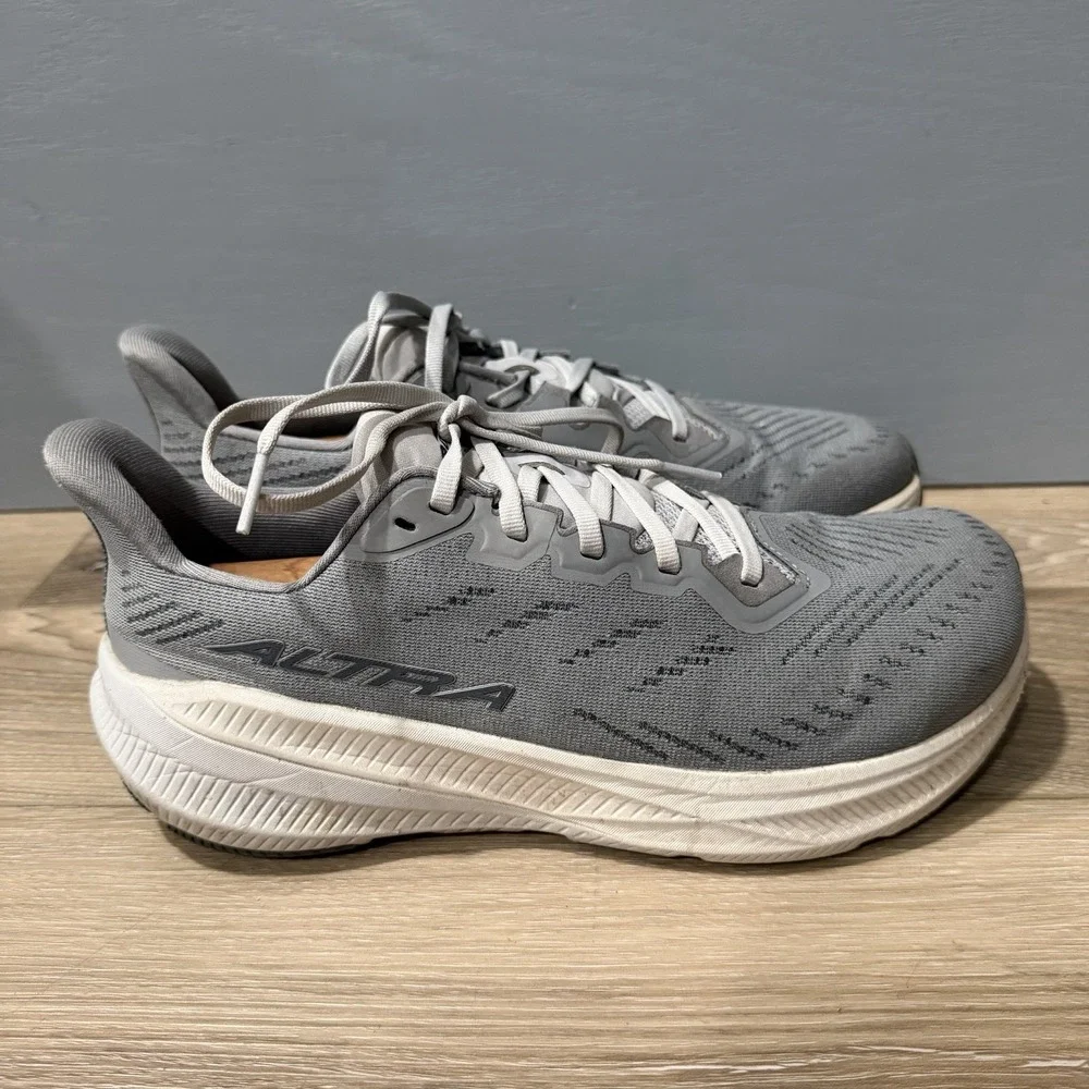 Altra Experience Flow 2 Mens Gray Running Shoes Sneaker Size 8.5 ALOA85RE220